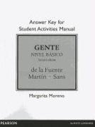 Answer Key for Student Activities Manual for Gente