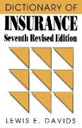 Dictionary of Insurance