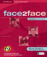 Face2face for Spanish Speakers, elementary. Teacher's book