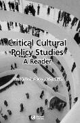 Critical Cultural Policy Studies