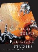 Critical Terms for Religious Studies