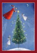 Santa and Fairies Holiday Cards