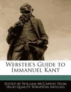 Webster's Guide to Immanuel Kant