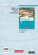 Schlüssel zur Mathematik, Differenzierende Ausgabe Niedersachsen, 5. Schuljahr, Arbeitsheft mit eingelegten Lösungen und CD-ROM