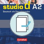 Studio d, Deutsch als Fremdsprache, Grundstufe, A2: Gesamtband, Kurs- und Übungsbuch mit Lerner-CD und Sprachtraining, Im Paket