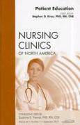 Patient Education, an Issue of Nursing Clinics: Volume 46-3