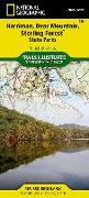 Harriman, Bear Mountain, Sterling Forest State Parks Map