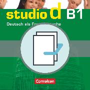 Studio d, Deutsch als Fremdsprache, Grundstufe, B1: Gesamtband, Kurs- und Übungsbuch mit Lerner-Audio-CD und Sprachtraining, Im Paket