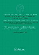 On Quasiconvex Conditional Maps.Duality Results and Applications to Finance