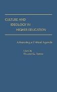 Culture and Ideology in Higher Education