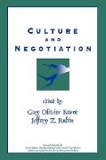 Culture and Negotiation