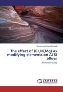 The effect of (Cr,Ni,Mg) as modifying elements on Al-Si alloys