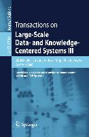 Transactions on Large-Scale Data- and Knowledge-Centered Systems III