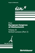 First European Congress of Mathematics Paris, July 6¿10, 1992