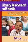 Literacy Achievement and Diversity