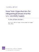 Near-Term Opportunities for Integrating Biomass into the U.S. Electricity Supply: Technical Considerations