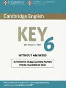Cambridge English Key 6 Student's Book Without Answers