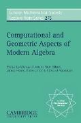 Computational and Geometric Aspects of Modern Algebra