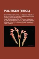 Politiker (Tirol)