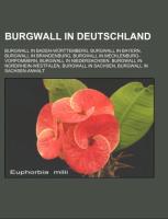 Burgwall in Deutschland