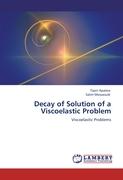 Decay of Solution of a Viscoelastic Problem
