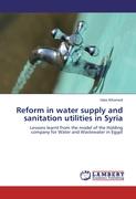 Reform in water supply and sanitation utilities in Syria