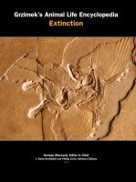 Grzimek's Animal Life Encyclopedia: Extinct Life: 2 Volume Set