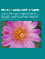 Person (Weilheim (Baden))