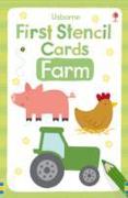 First Stencil Cards: Farm
