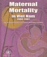 Maternal Mortality in Vietnam 2000-2001: An In-Depth Analysis of Causes and Determinants