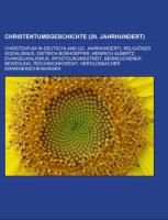 Christentumsgeschichte (20. Jahrhundert)