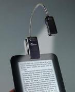 E-Booklight Schwarz | LED Leselampe mit Clip für Bücher und E-Reader