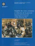 Inegalite Des Sexes, Croissance Et Reduction de la Pauvrete: Programme Special D'Assistance Pour L'Afrique, Rapport Sur la Pauvrete En Afrique Subsaha