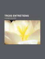 Trois Entretiens