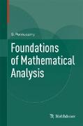 Foundations of Mathematical Analysis