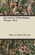 The Archives of Physiological Therapy - Vol. 2