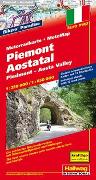 Piemont-Aostatal MotoMap Motorradkarte 1:250 000 / 1:650 000