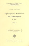 Etymologisches Wörterbuch des Altindoarischen