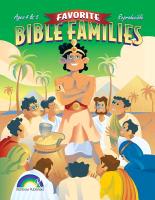 Favorite Bible Families Ages 4-5