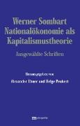 Nationalökonomie als Kapitalismustheorie