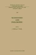 Maimonides and Philosophy