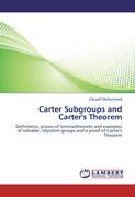 Carter Subgroups and Carter's Theorem