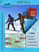 Winter-Wanderkarte von Seefeld 1 : 35 000 Luftbildpanorama & Wanderkarte