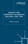 Peasant and Community in Medieval England, 1200-1500