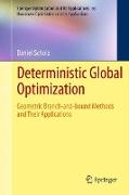 Deterministic Global Optimization