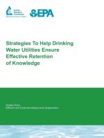 Strategies to Help Drinking Water Utilities Ensure Effective Retention of Knowledge