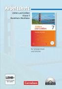 Zahlen und Größen, Nordrhein-Westfalen Kernlehrpläne - Ausgabe 2013, 7. Schuljahr, Arbeitsheft mit eingelegten Lösungen und CD-ROM