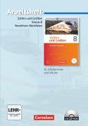 Zahlen und Größen, Nordrhein-Westfalen Kernlehrpläne - Ausgabe 2013, 8. Schuljahr, Arbeitsheft mit eingelegten Lösungen und CD-ROM