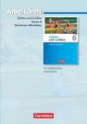 Zahlen und Größen, Nordrhein-Westfalen Kernlehrpläne - Ausgabe 2013, 6. Schuljahr, Arbeitsheft mit eingelegten Lösungen