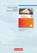 Zahlen und Größen, Nordrhein-Westfalen Kernlehrpläne - Ausgabe 2013, 8. Schuljahr, Arbeitsheft mit eingelegten Lösungen